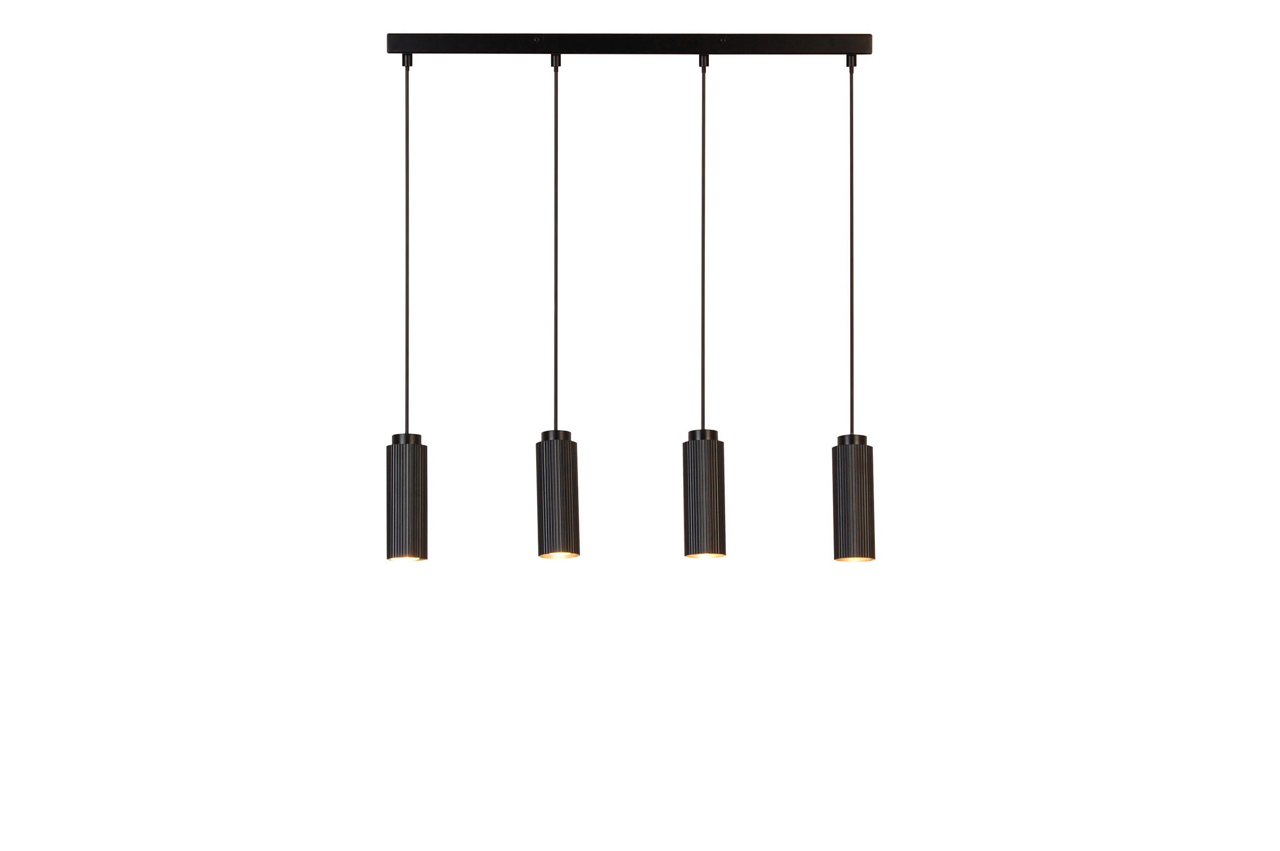 HÄNGELEUCHTE 65/9/120 cm   - Schwarz, Trend, Metall (65/9/120cm) - Novel