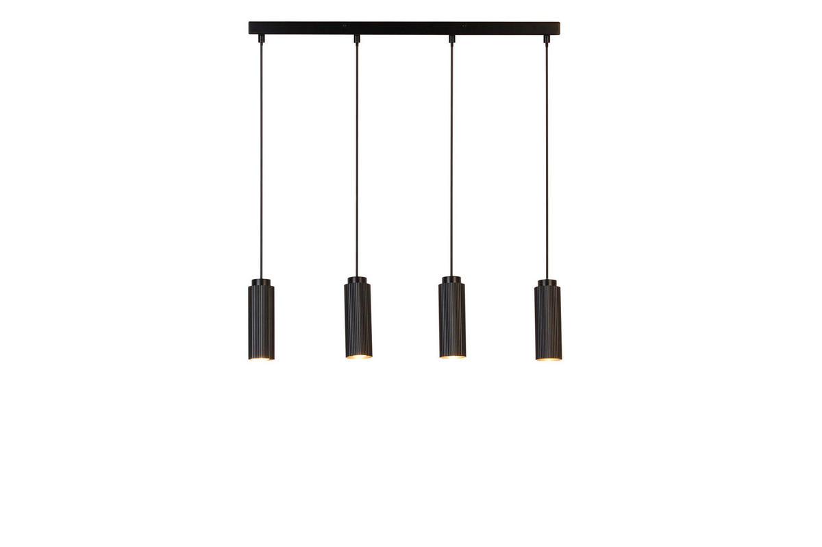 HÄNGELEUCHTE 65/9/120 cm   - Schwarz, Trend, Metall (65/9/120cm) - Novel