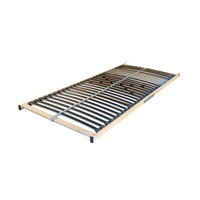 LATTENROST 140/200 cm Mittelzone verstellbar,  - Birkefarben, Basics, Holz/Holzwerkstoff (140/200cm) - MID.YOU