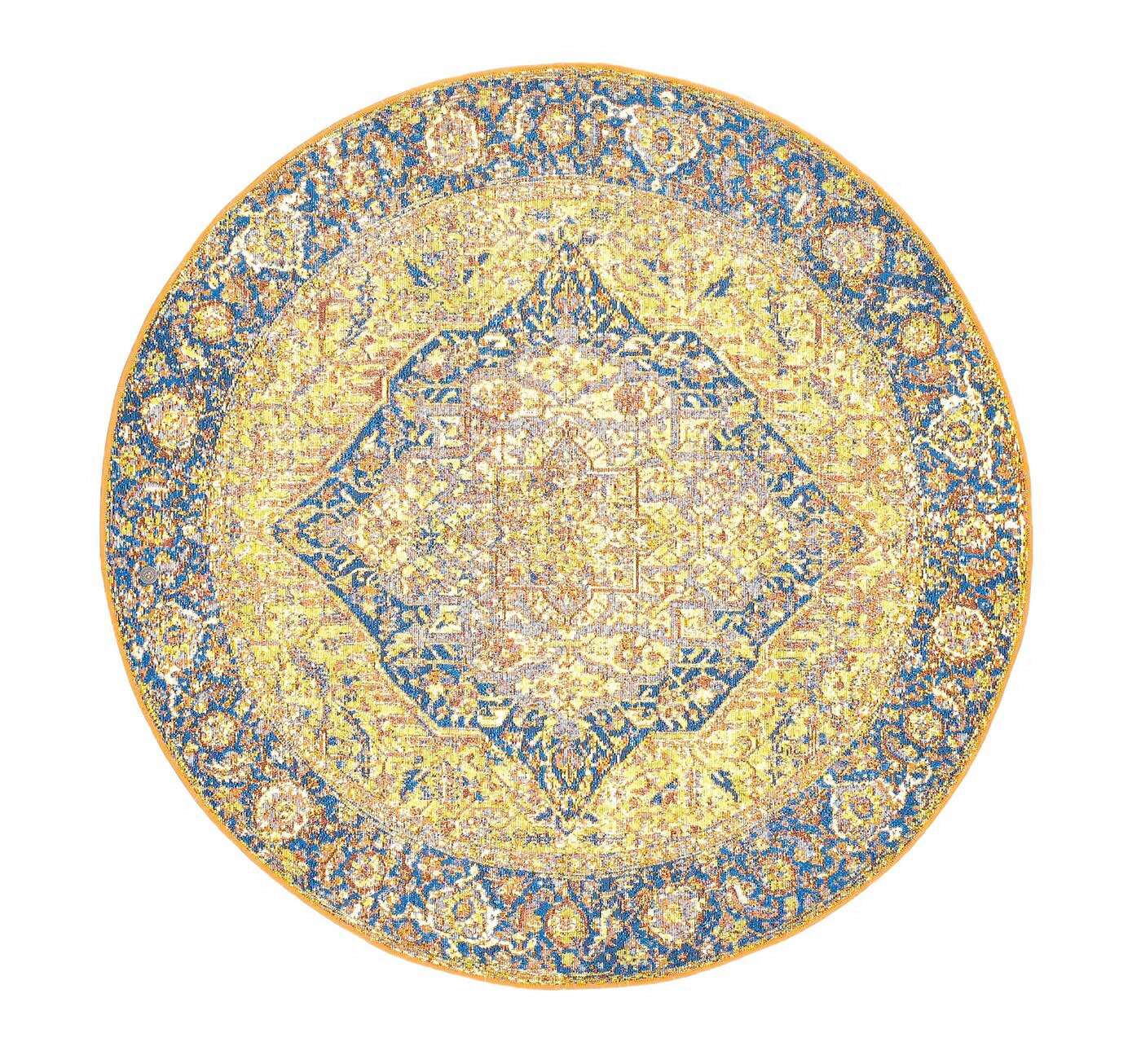 OUTDOORTEPPICH 100/100 cm Goldfarben  - Goldfarben, Design, Textil (100/100cm) - Tom Tailor