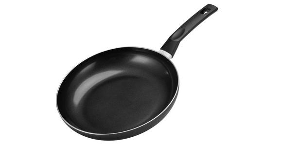 PFANNE Greblon®-Antihaftbeschichtung  - Schwarz/Grau, Basics, Kunststoff/Metall (28cm) - Homeware Profession.