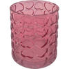 KERZENHALTER - Rosa, Basics, Glas (10/12cm) - Ambia Home