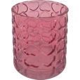 KERZENHALTER - Rosa, Basics, Glas (10/12cm) - Ambia Home