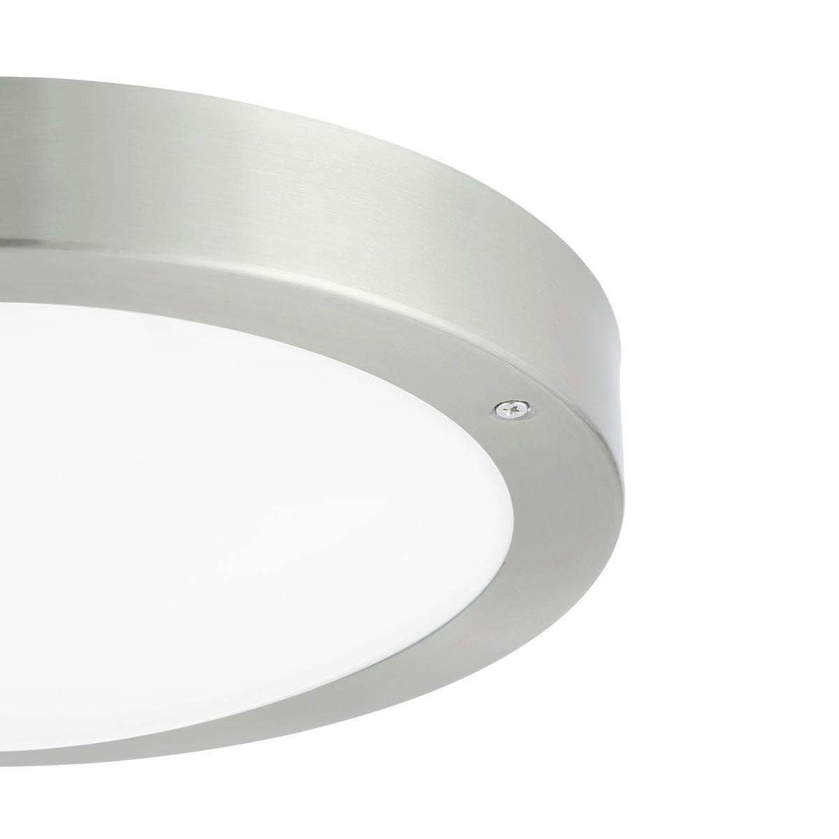 VENKOVNÍ NÁSTĚNNÉ SVÍTIDLO, 28,5/28,5/8 cm  - bílá/barvy nerez oceli, Basics, kov/sklo (28,5/28,5/8cm) - Eglo