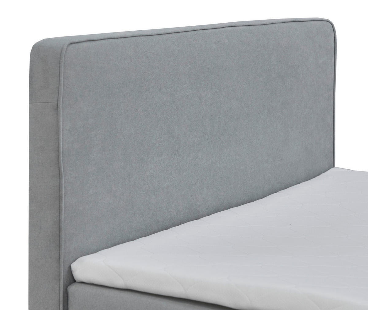 BOXBETT 120/200 cm  in Grau  - Schwarz/Naturfarben, MODERN, Holz/Kunststoff (120/200cm) - MID.YOU