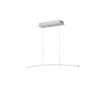 LED-HÄNGELEUCHTE 100/5/150 cm  - Alufarben, Design, Metall (100/5/150cm) - Hell