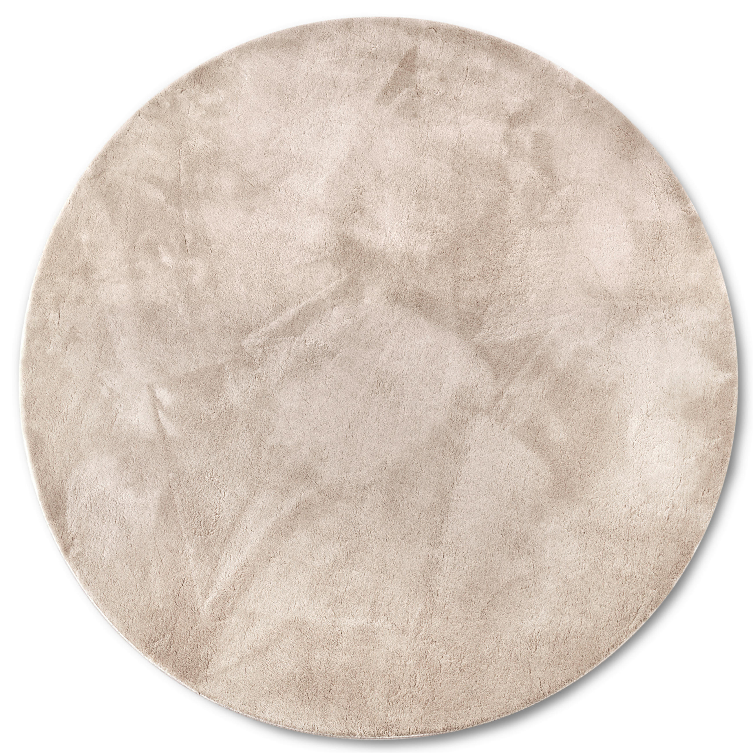 HOCHFLORTEPPICH  Wohnzimmer 160 cm Kollektion 1899 Creme rund  - Creme, Basics, Textil (160cm) - Villeroy & Boch