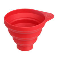 TRICHTER - Rot, Basics, Kunststoff (5cm) - Dr.Oetker