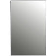 WANDSPIEGEL 214/137/3,5 cm  - Schwarz, Design, Glas/Metall (214/137/3,5cm) - Xora