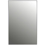 WANDSPIEGEL 214/137/3,5 cm  - Schwarz, Design, Glas/Metall (214/137/3,5cm) - Xora