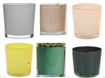 VASE   - Multicolor, Basics, Glas (13/13cm) - Ambia Home