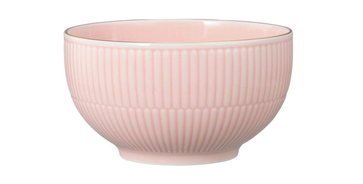 SKODELICA ZA KOSMIČE  Amina  keramika  15 cm        - zlate barve/svetlo roza, Basics, keramika (15cm) - Seltmann Weiden