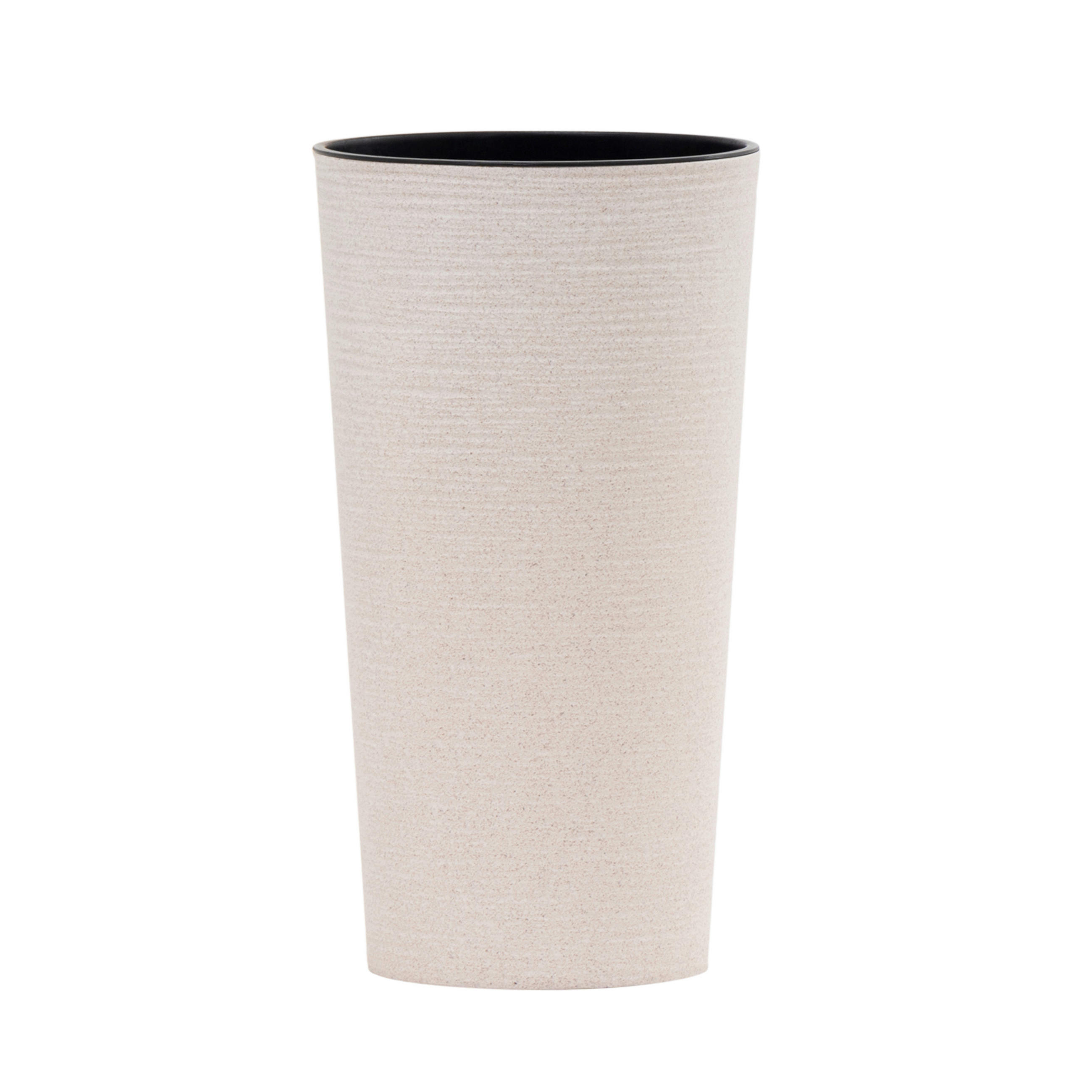 ÜBERTOPF-SET 25/46,5 cm  - Creme, Basics, Kunststoff (25/46,5cm) - Siena Garden