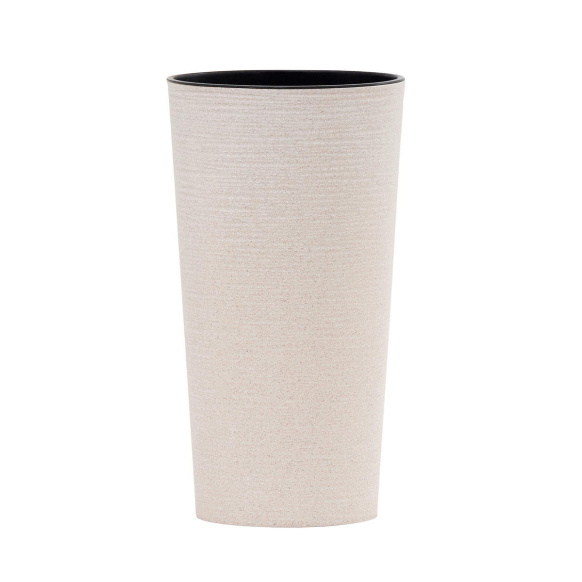 ÜBERTOPF-SET  2-teilig  - Creme, Basics, Kunststoff (25/46,5cm) - Siena Garden