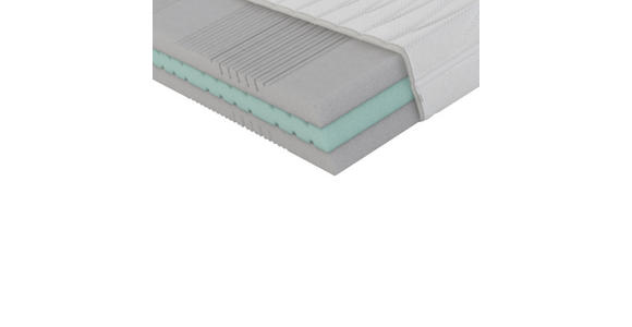 KALTSCHAUMMATRATZE 80/200 cm Höhe ca. 21 cm - Weiß, Basics, Textil (80/200cm) - Novel