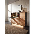 HIGHBOARD 176/121/40 cm  - Schieferfarben/Eichefarben, Design, Holz/Holzwerkstoff (176/121/40cm) - Hom`in