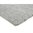 HANDWEBTEPPICH 200/200 cm Helsinki  - Graubraun, Basics, Textil (200/200cm) - Linea Natura