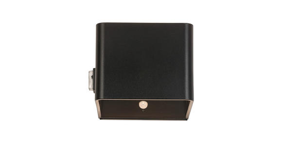 AKKU-WANDLEUCHTE - Schwarz, Basics, Kunststoff/Metall (10,1/10,28/8,05cm) - Novel