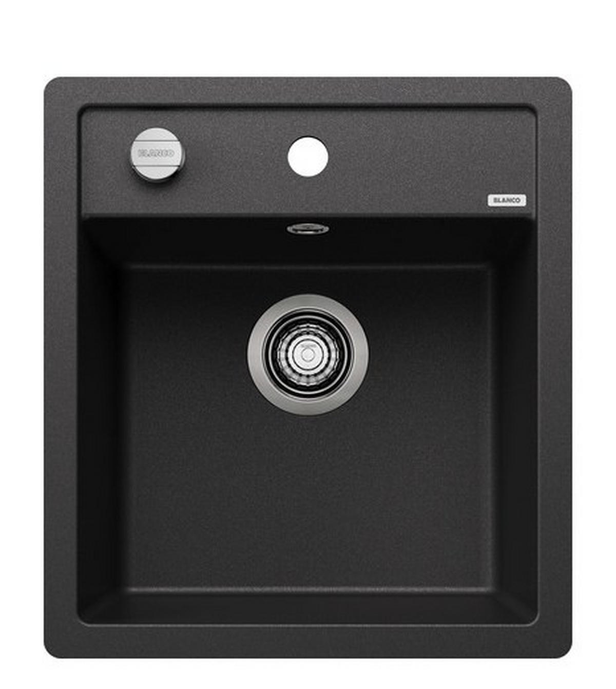 SPÜLE 517166  - Anthrazit, Basics, Stein (45,5/22,7/50cm) - Blanco