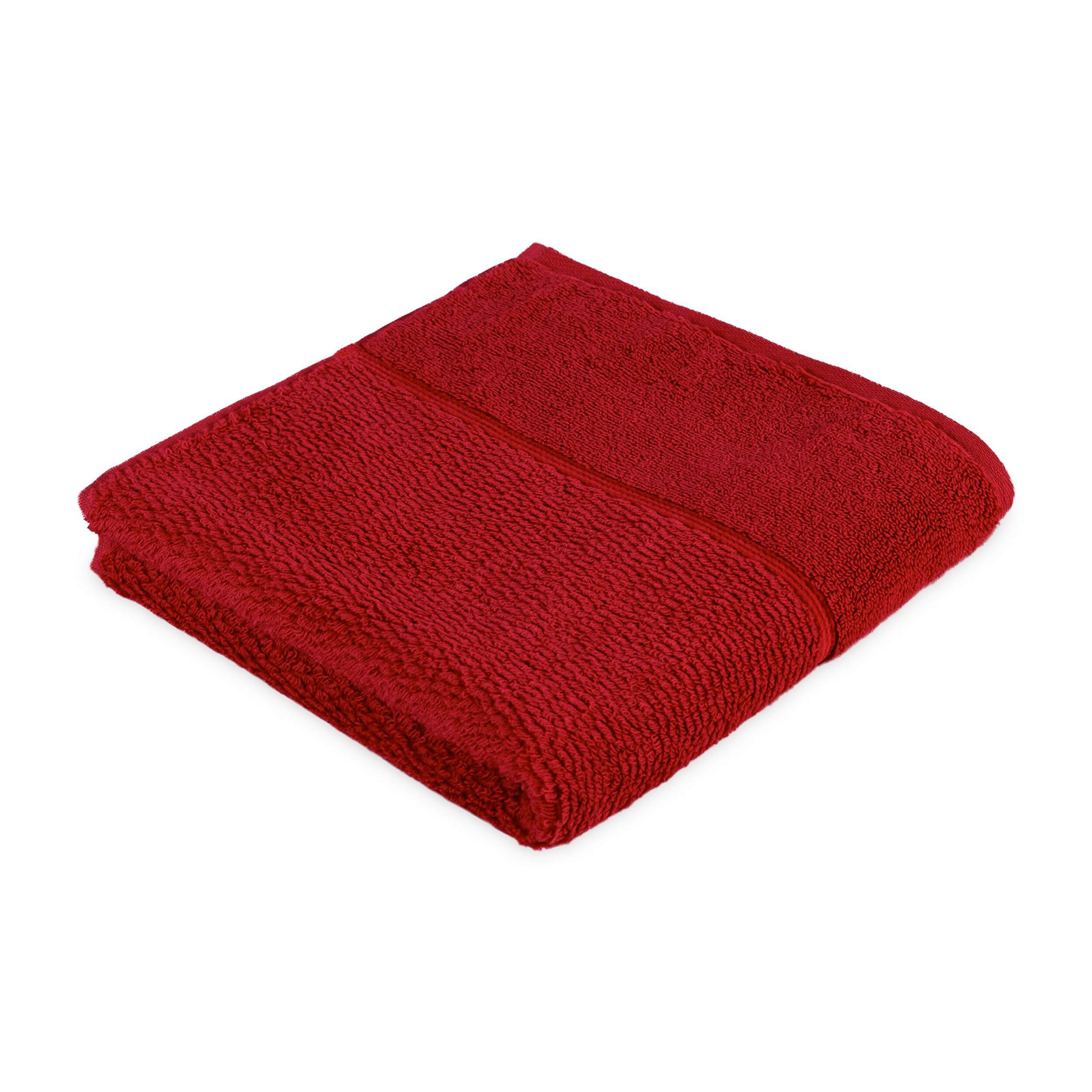 HANDTUCH FROTTANA PEARL Rot  - Rot, Basics, Textil (50/100cm) - Moeve