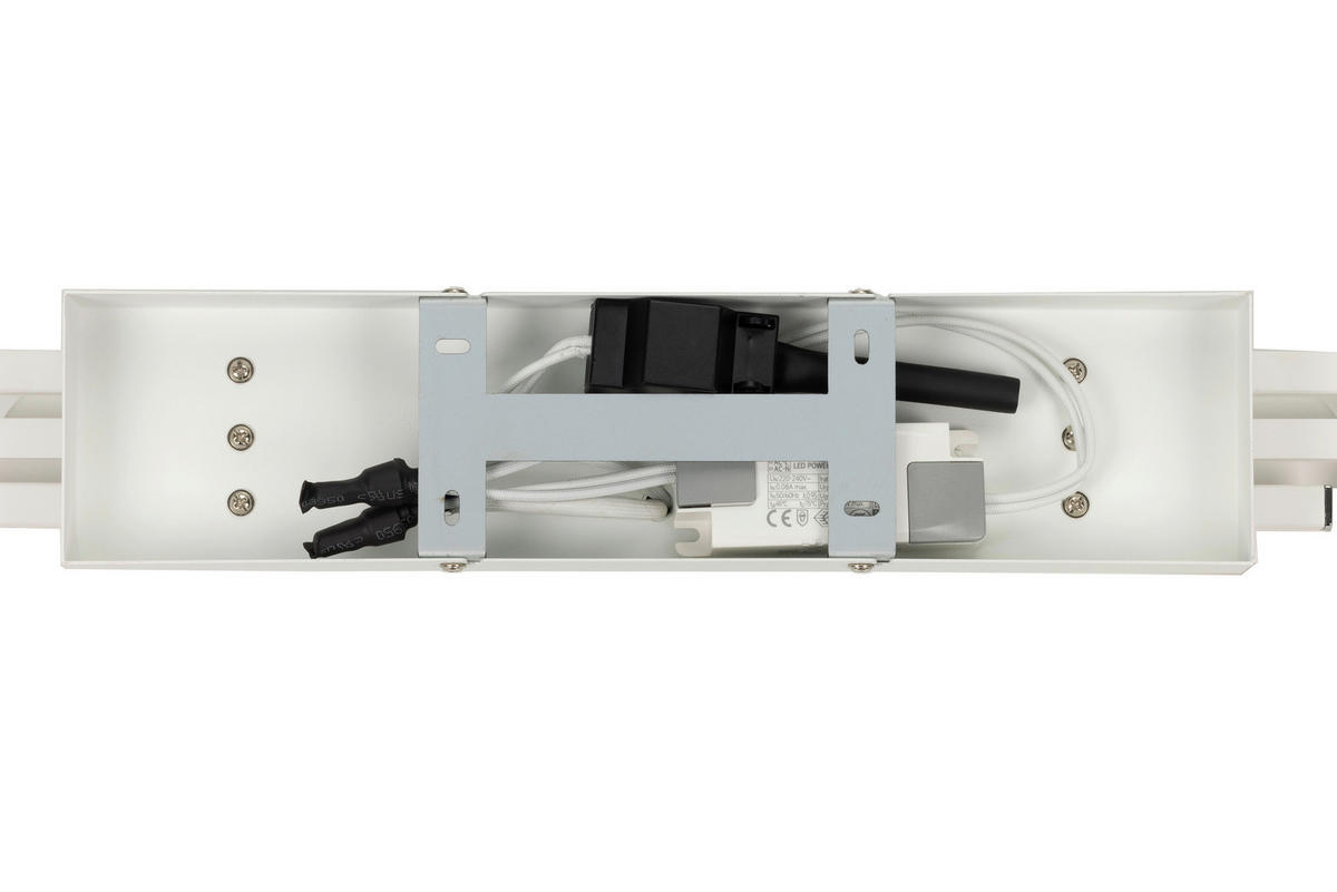 STRAHLER Chason 140/8/14,5 cm   - Weiß, Basics, Kunststoff/Metall (140/8/14,5cm) - Novel