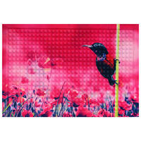 DVEŘNÍ ROHOŽKA, 40/60 cm - červená, Basics, textil/plast (40/60cm)