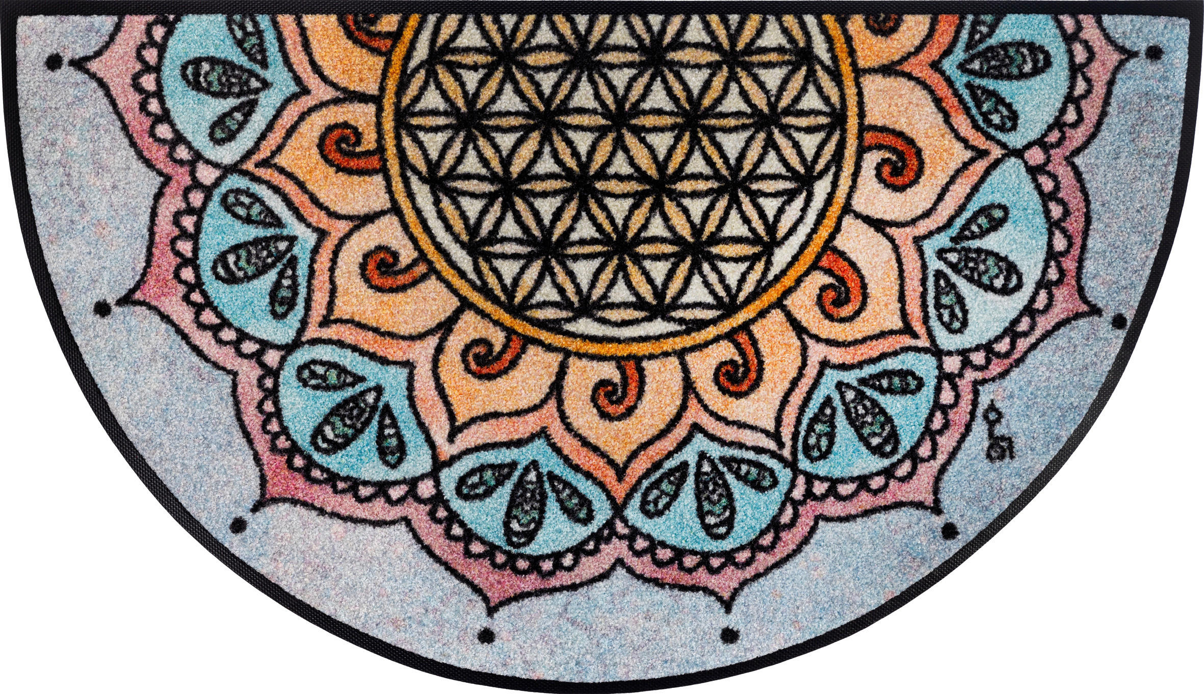 wash+dry ROHOŽKA, 50/85 cm, sivá