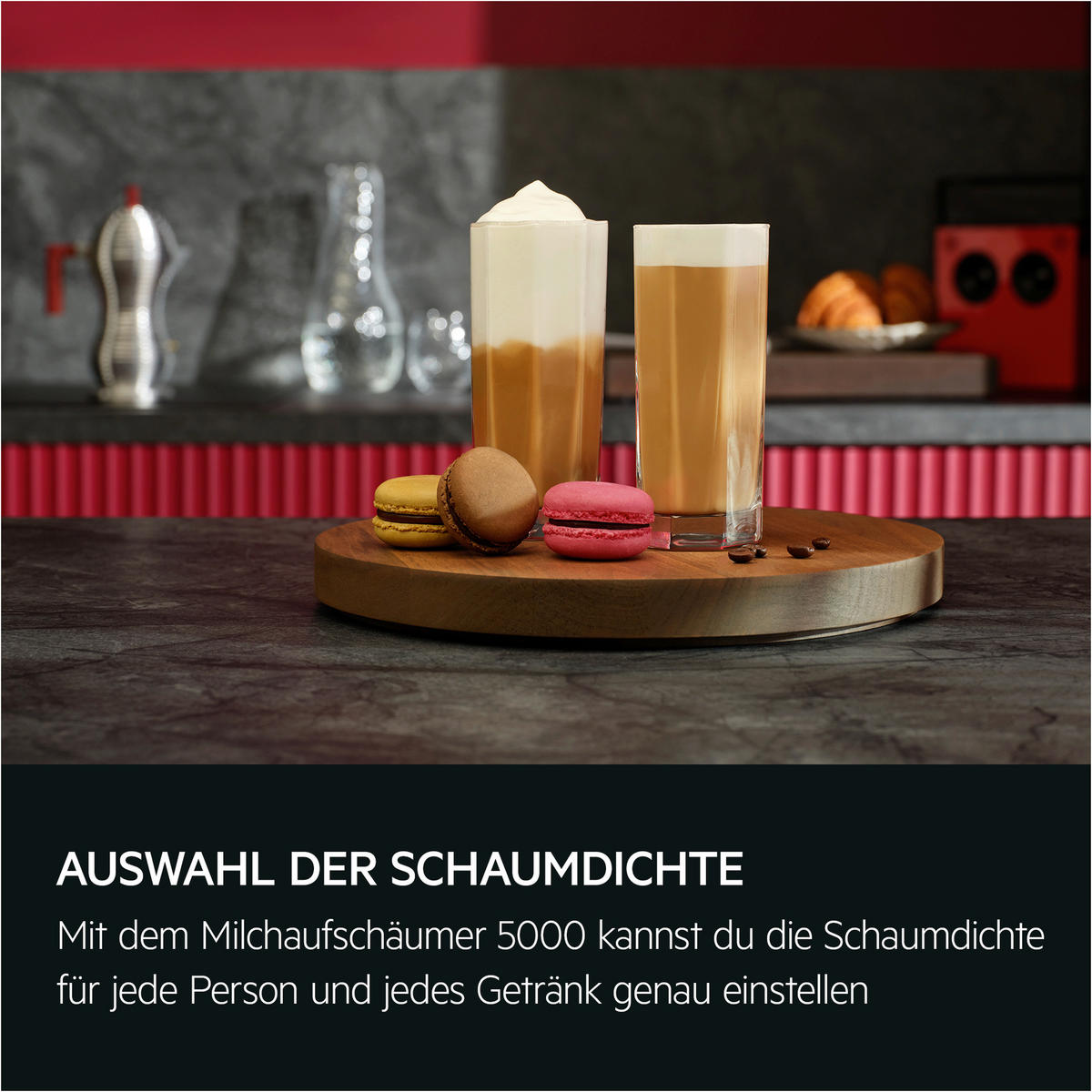 MILCHSCHÄUMER   - Edelstahlfarben, Basics, Metall (16,2/19,4/10,8cm) - AEG