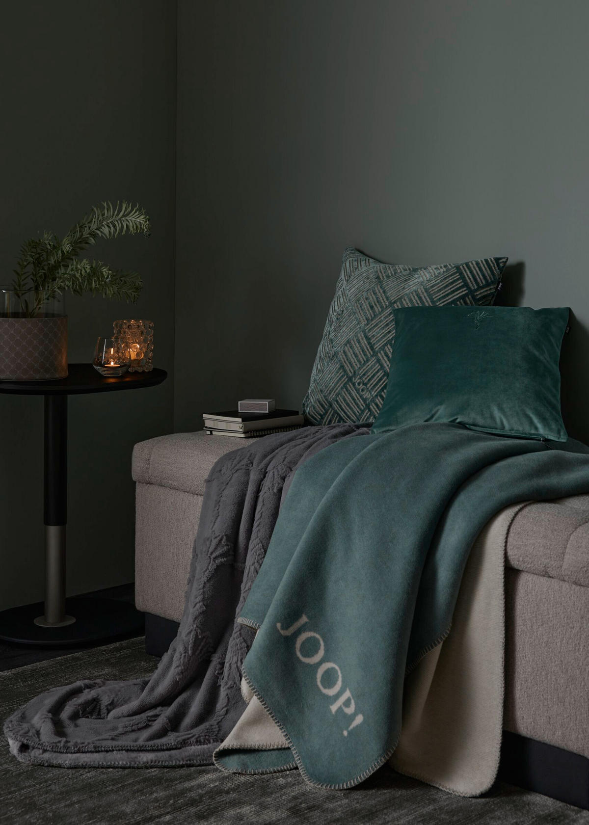 JASTUČNICA 40/40 cm    COZY  - boje mente, Basics, tekstil (40/40cm) - Joop!