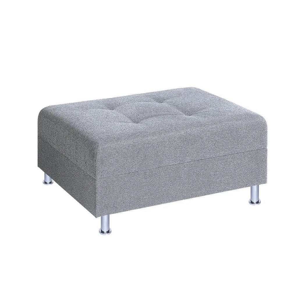 Hocker Sofia Hellgrau H: 80 Cm