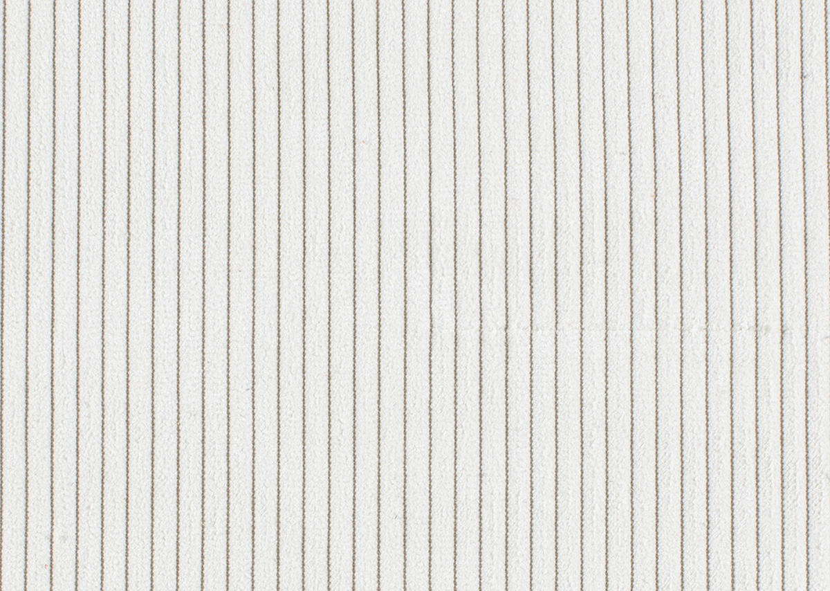SCHLAFSOFA Feincord Naturfarben  - Chromfarben/Naturfarben, Design, Textil/Metall (140/90/95cm) - Bali