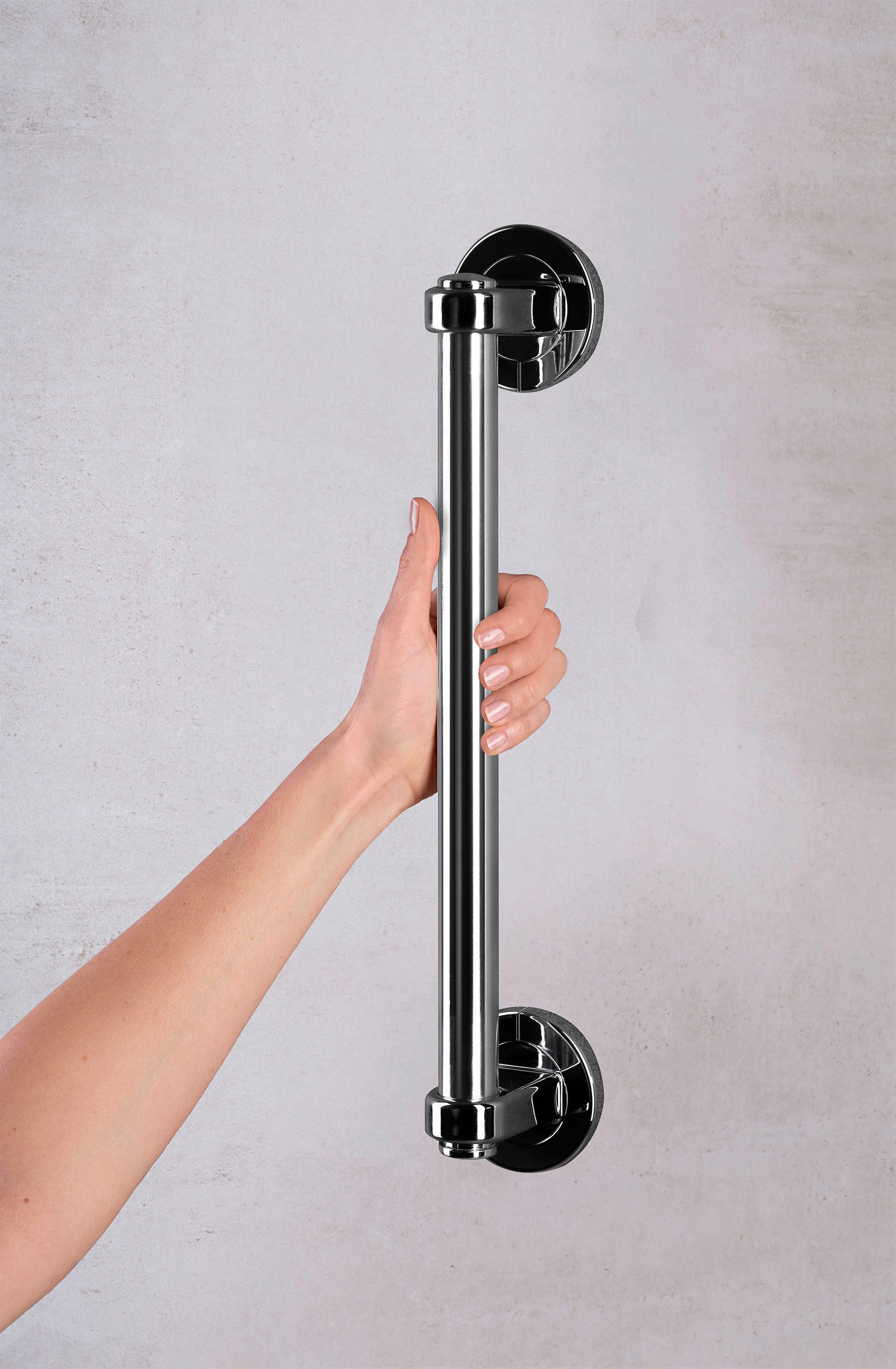 WANNENGRIFF 2,85/45/7,95 cm  - Chromfarben, Basics, Metall (2,85/45/7,95cm) - Sadena