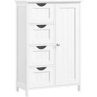 MIDISCHRANK 55/82/30 cm  - Weiß, Trend, Holzwerkstoff (55/82/30cm) - MID.YOU