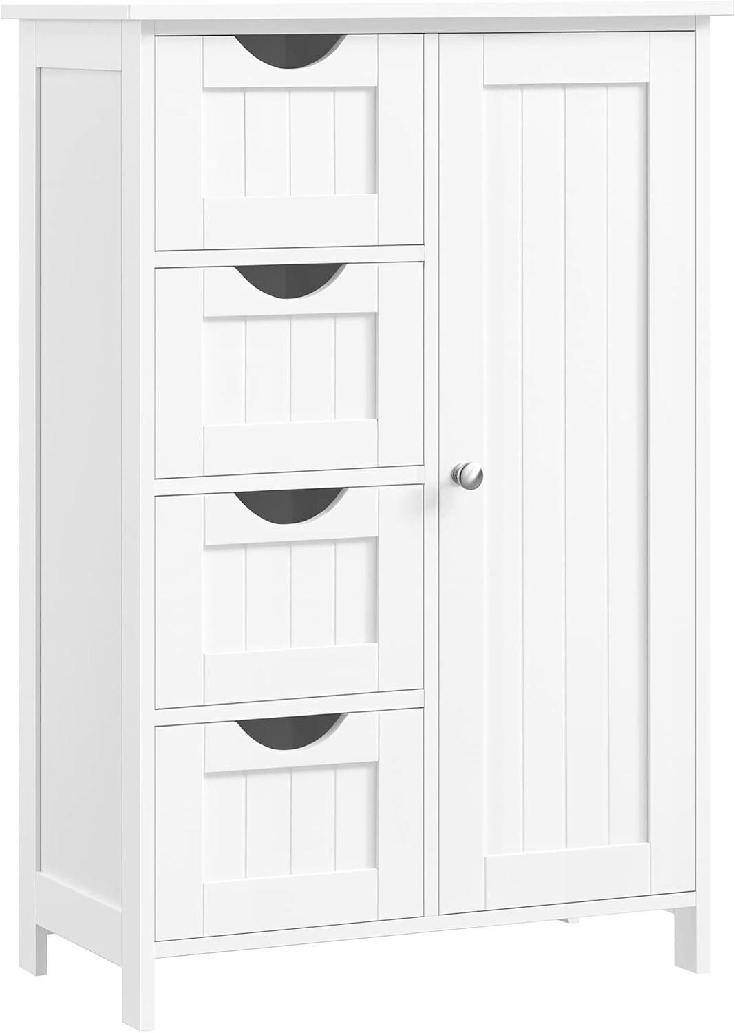 Mid.you Midischrank Weiß 55x82x30 cm