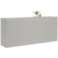 KOMODA, bež  - bež, Design, leseni material (180/80/42cm) - Hom`in