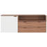 KOMMODE 160/58,8/40 cm - Nussbaumfarben/Weiß, Design, Holz/Holzwerkstoff (160/58,8/40cm) - Hülsta KOMMODE 160/58,8/40 cm - Nussbaumfarben/Weiß, Design, Holz/Holzwerkstoff (160/58,8/40cm) - Hülsta