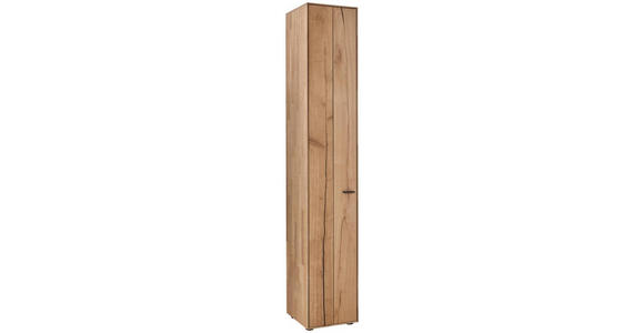 SCHRANK Eichefarben 35,5/205,5/37,1 cm - Wildeiche/Eichefarben, Design, Holz/Holzwerkstoff (35,5/205,5/37,1cm) - Dieter Knoll