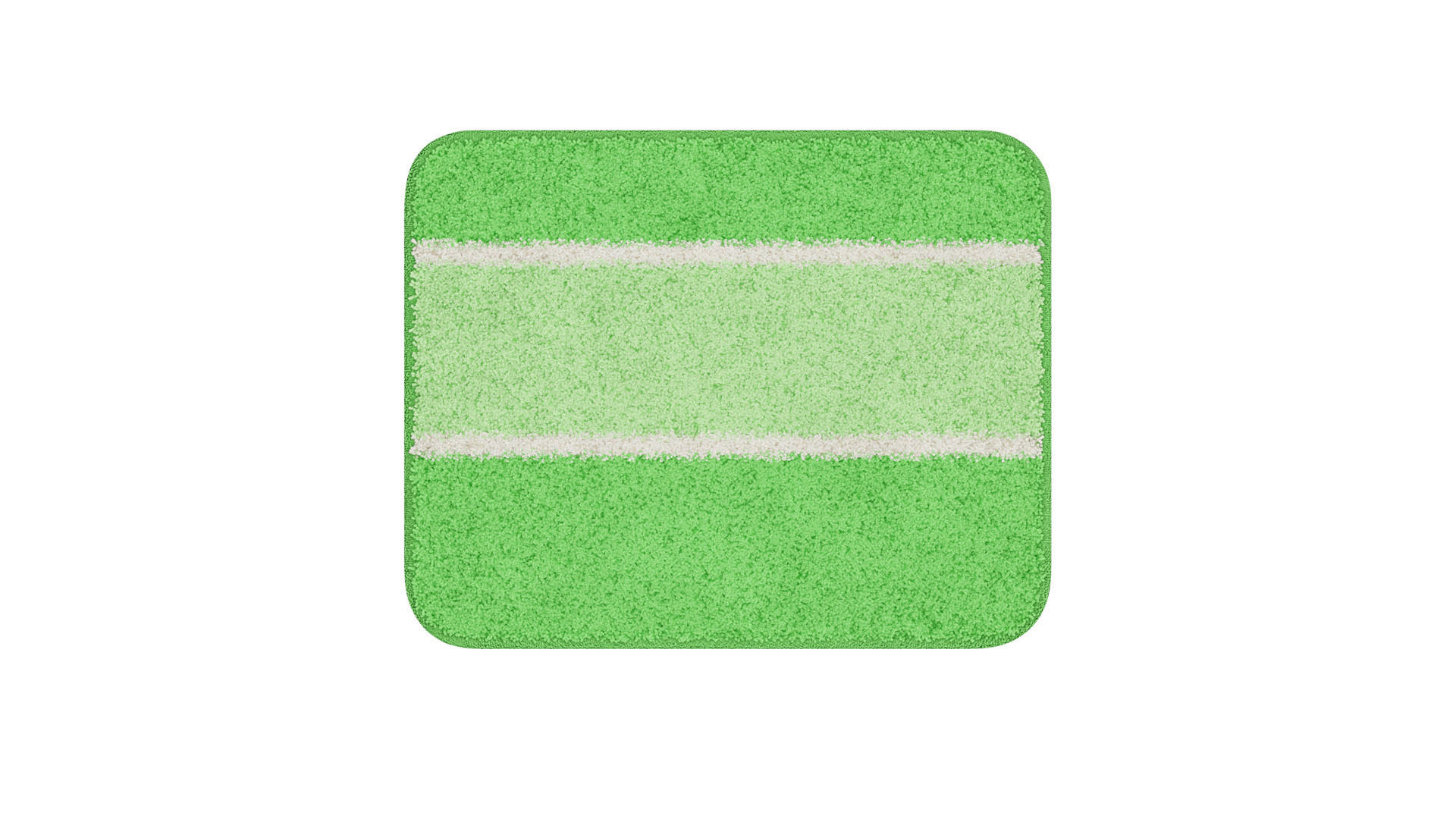 BIDET-VORLEGER Grün 40/50 cm  - Grün, Basics, Kunststoff/Textil (40/50cm) - Grund