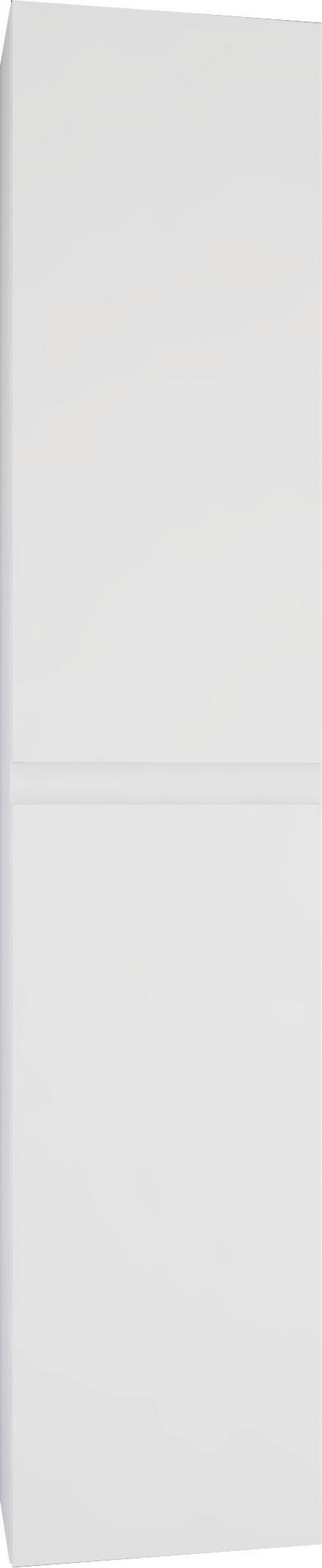 VISOKI ELEMENT  bijela  - bijela/bijela visoki sjaj, Moderno, drvni materijal (33/166/32cm)