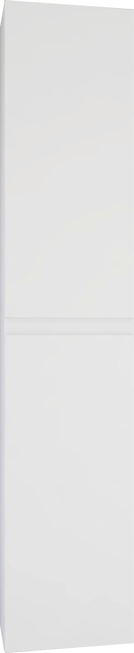 Hochschrank Edi B: 33 Cm Weiss, 2-Türig