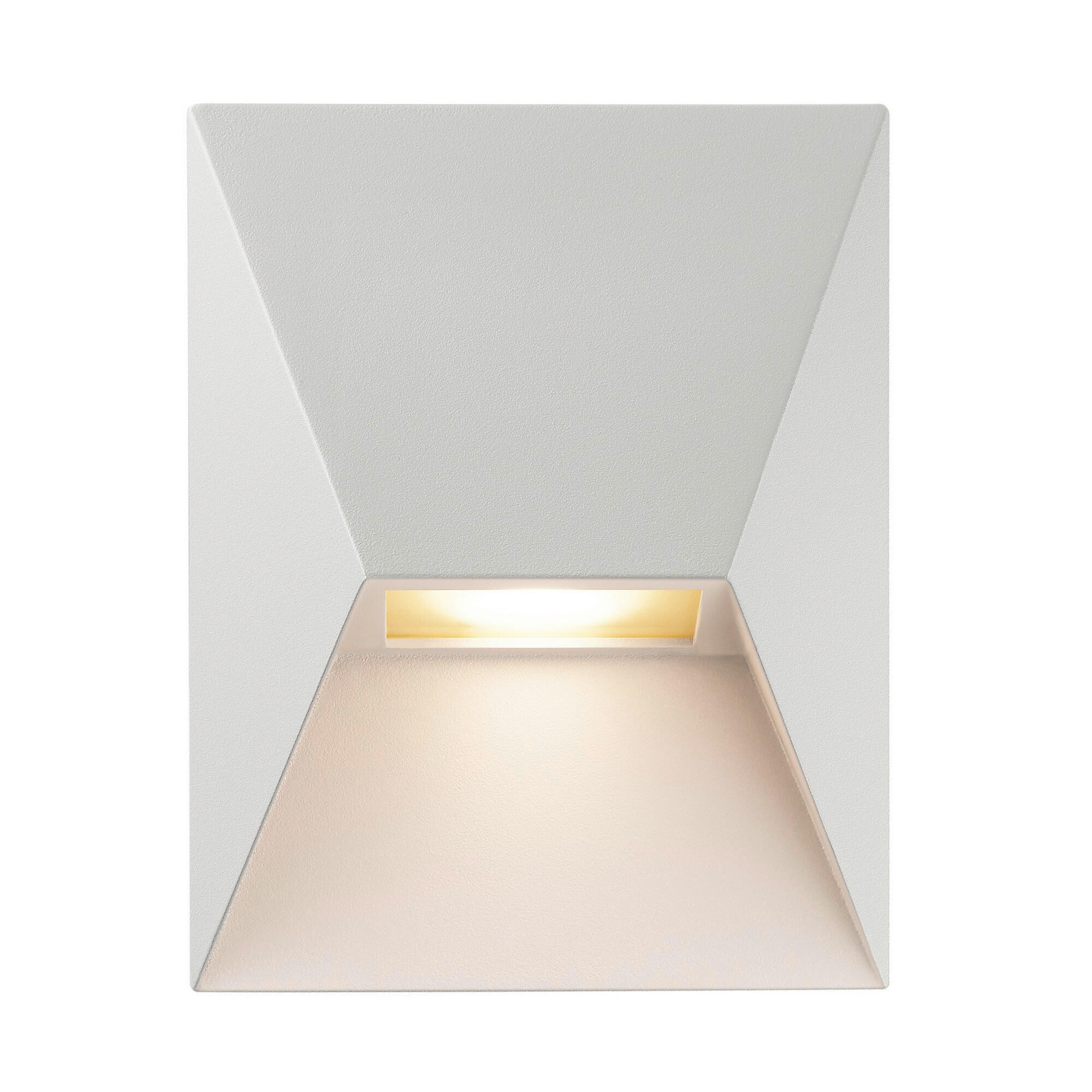 AUSSENWANDLEUCHTE Pontio 19/9/15 cm  - Weiß, Design, Metall (19/9/15cm) - Nordlux