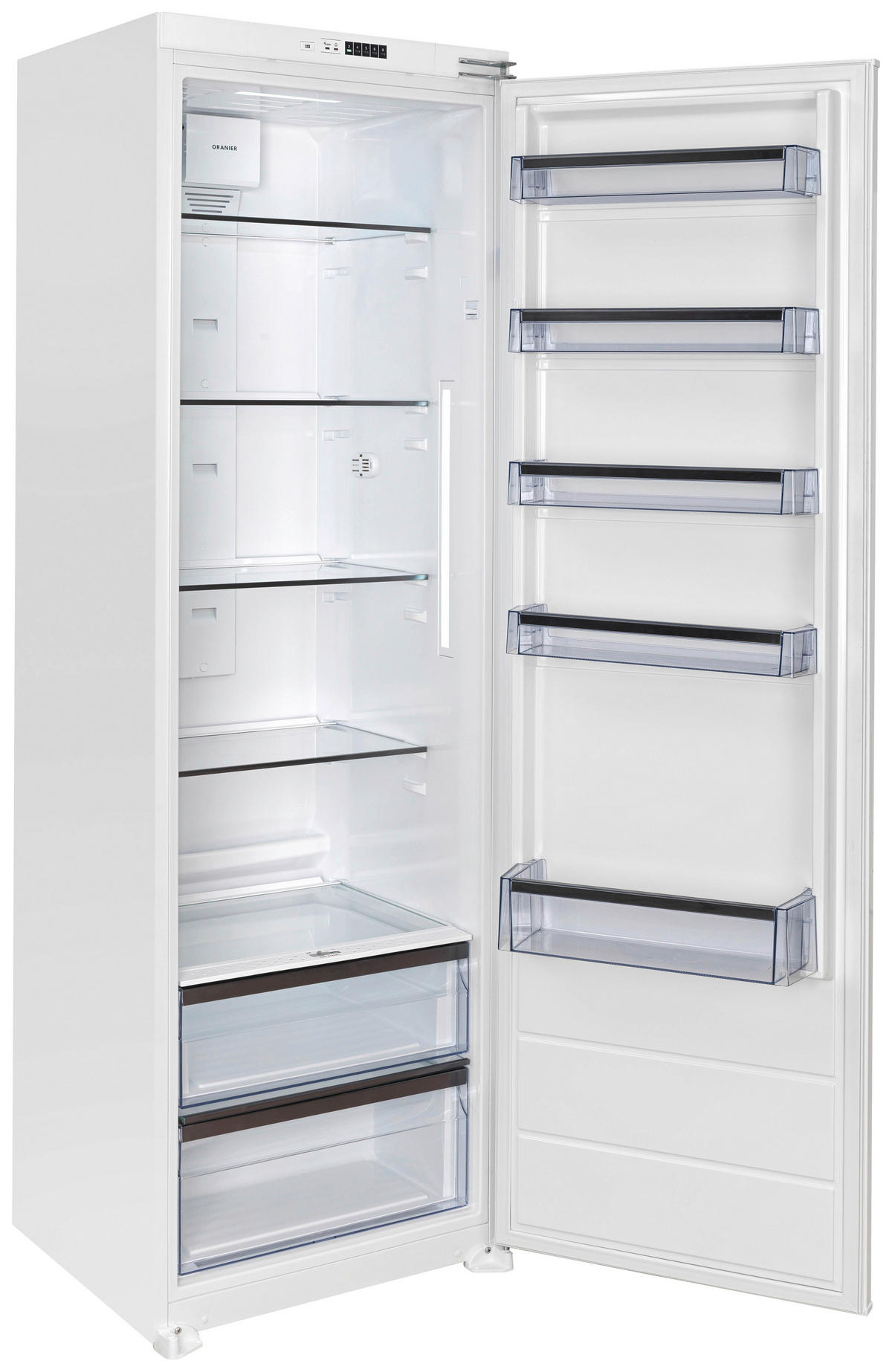 KÜHLSCHRANK 54,0/177,0/54,5 cm EKS278  - Weiß, Basics, Glas/Kunststoff (54,0/177,0/54,5cm) - Oranier