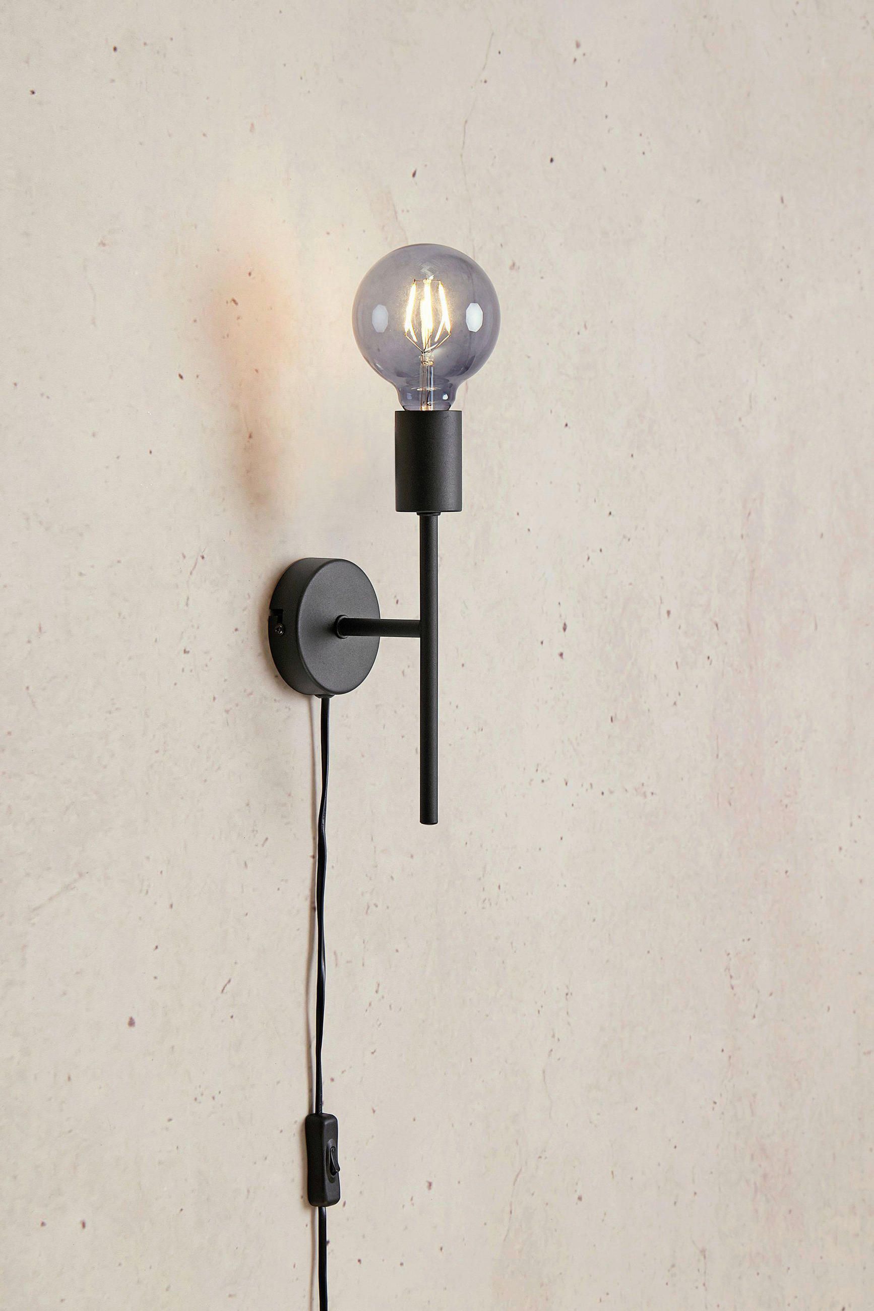 WANDLEUCHTE Cielo 10/26,5 cm   - Schwarz, Basics, Metall (10/26,5cm) - Markslöjd