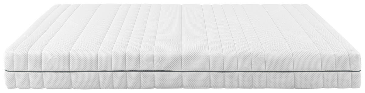 TASCHENFEDERKERNMATRATZE 80/200 cm Höhe ca. 25 cm 7 -Zonen - Weiß, Basics, Textil (80/200cm) - Sleeptex