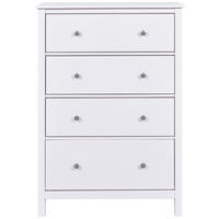 KOMODA   82/120/39,5 cm   bijela  - bijela/siva, Design, metal/drvo (82/120/39,5cm) - Livetastic