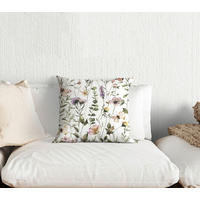 DEKORAČNÍ POLŠTÁŘ 45/45 cm - bílá, Romantický / Rustikální, textil (45/45cm) - Esposa