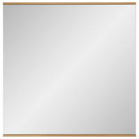 WANDSPIEGEL 82/82/2,5 cm  - Eiche Bianco/Eichefarben, Design, Glas/Holz (82/82/2,5cm) - Dieter Knoll