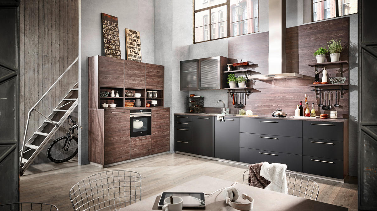 EINBAUKÜCHE   - Design, Holzwerkstoff - Dieter Knoll