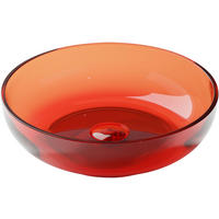WASCHBECKEN 40/12/40 cm  - Rot, MODERN, Kunststoff (40/12/40cm)