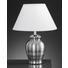 LAMPA STOLNÍ - bílá/barvy chromu, Design, textil/keramika (22/30cm) - Boxxx LAMPA STOLNÍ - bílá/barvy chromu, Design, textil/keramika (22/30cm) - Boxxx
